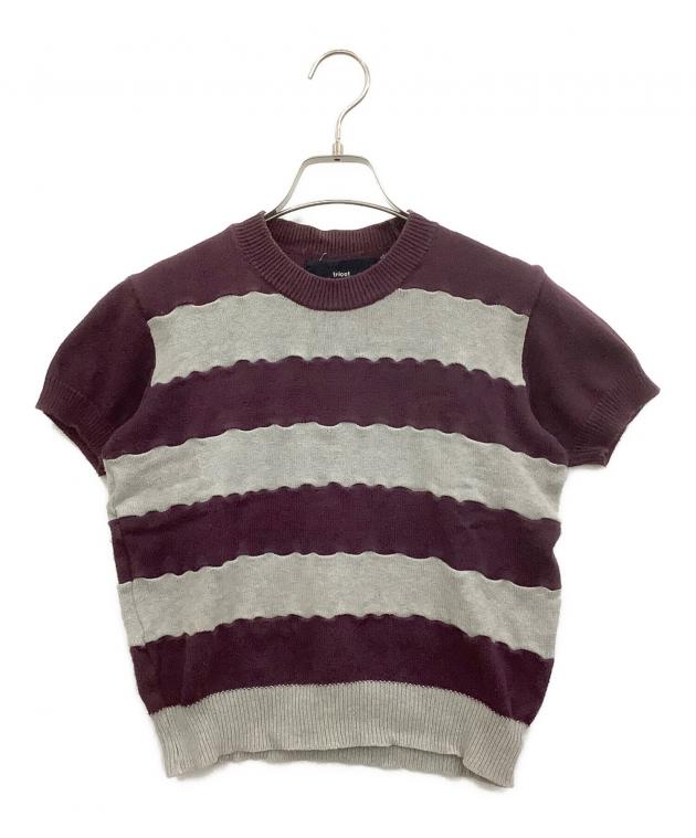 tricot COMME des GARCONS ニット・セーター L 白 【古着】【中古】【送料無料】 COMME des GARCONS（コムデギャルソン）ニット・セーター 白 サイズ:S