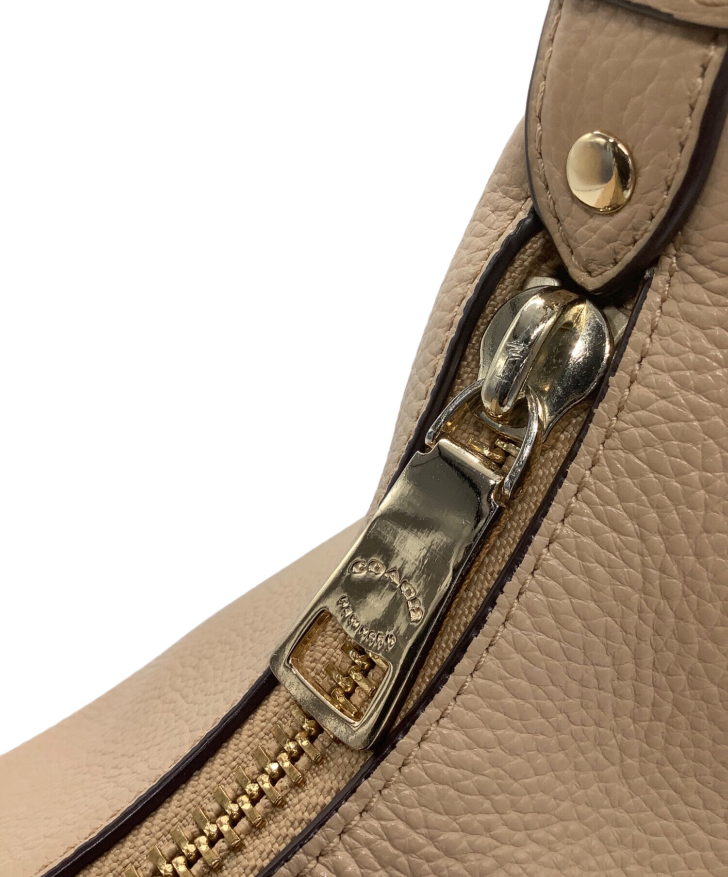 中古・古着通販】COACH (コーチ) ワンショルダーバッグ ピンク サイズ 