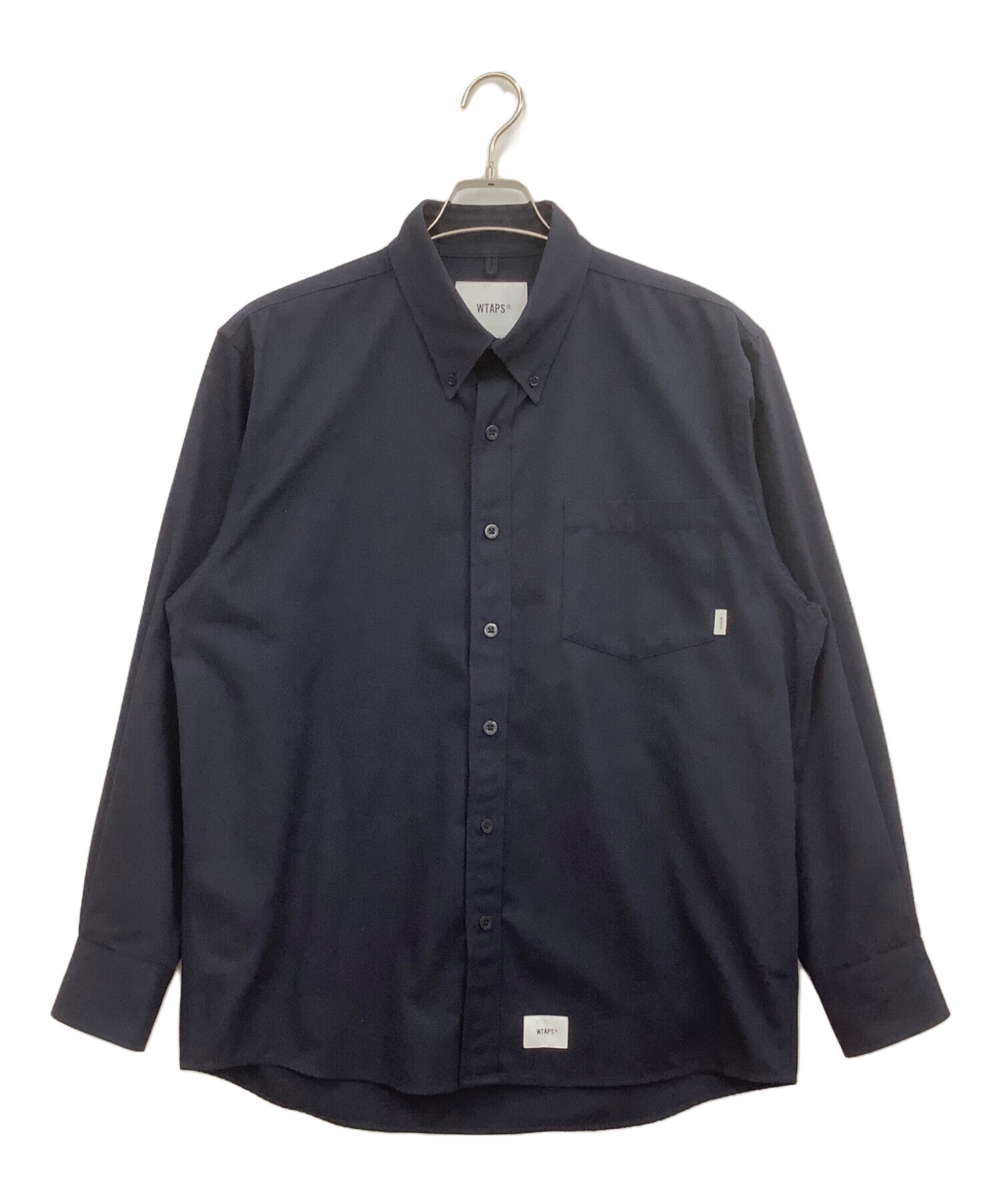 中古・古着通販】WTAPS (ダブルタップス) BD/LS/RAPO.TWILL ネイビー