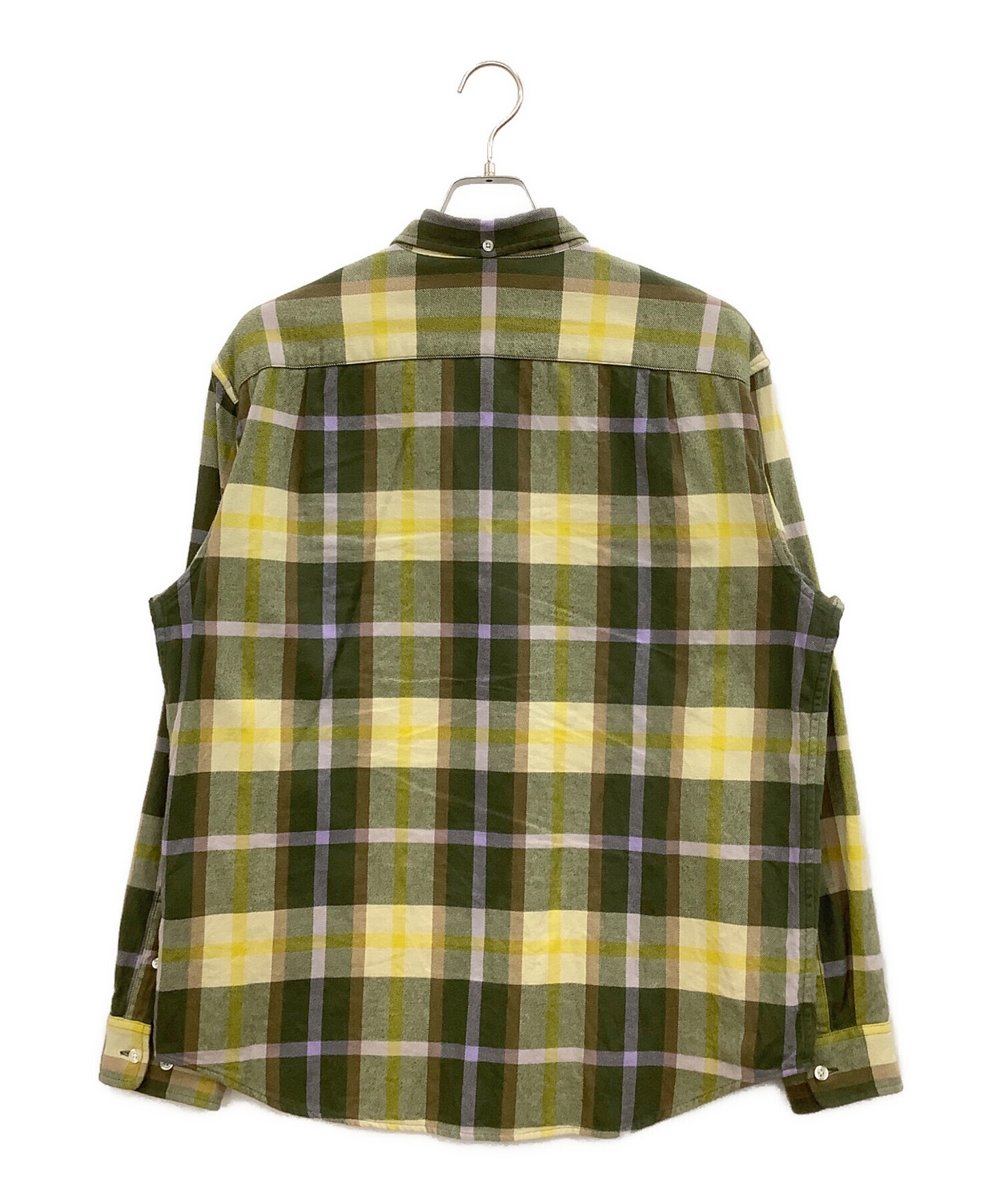 中古・古着通販】SUPREME (シュプリーム) plaid Flannel shirt
