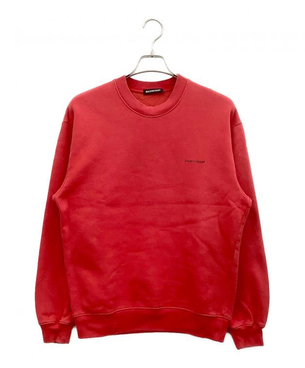 中古・古着通販】BALENCIAGA (バレンシアガ) スウェット レッド サイズ