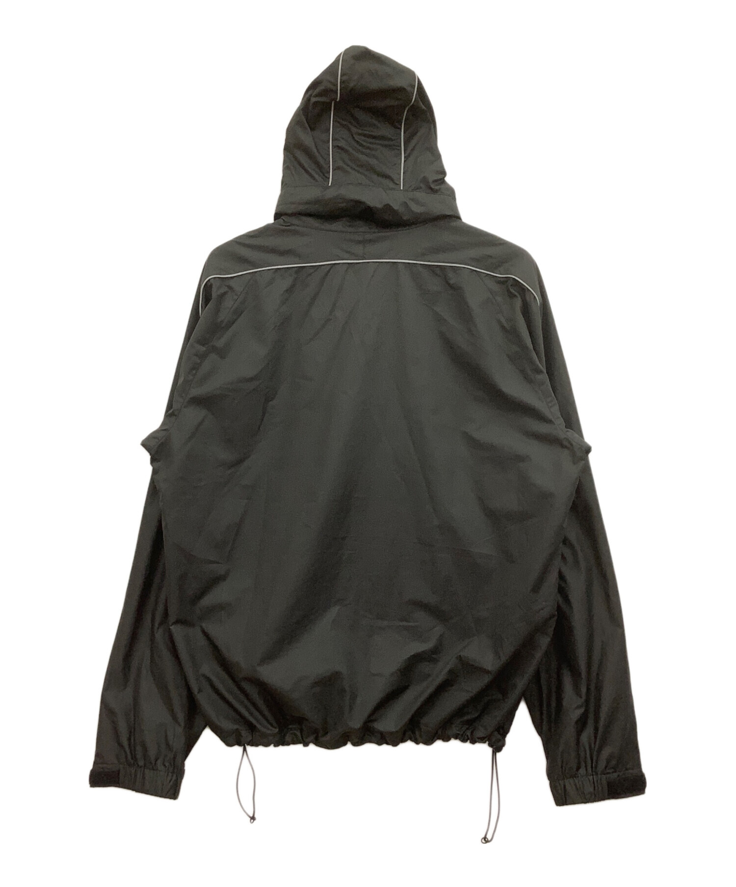 美品Stussy ブラック ナイロンジャケット 中古・古着通販】stussy (ステューシー) ナイロンジャケット ブラック