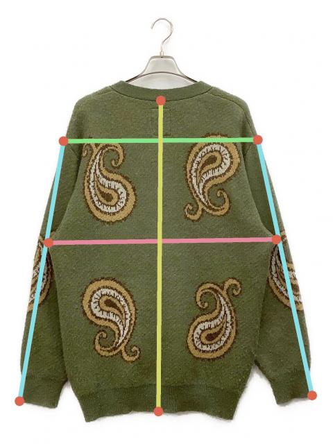 中古・古着通販】CHALLENGER (チャレンジャー) BIG PAISLEY CARDIGAN