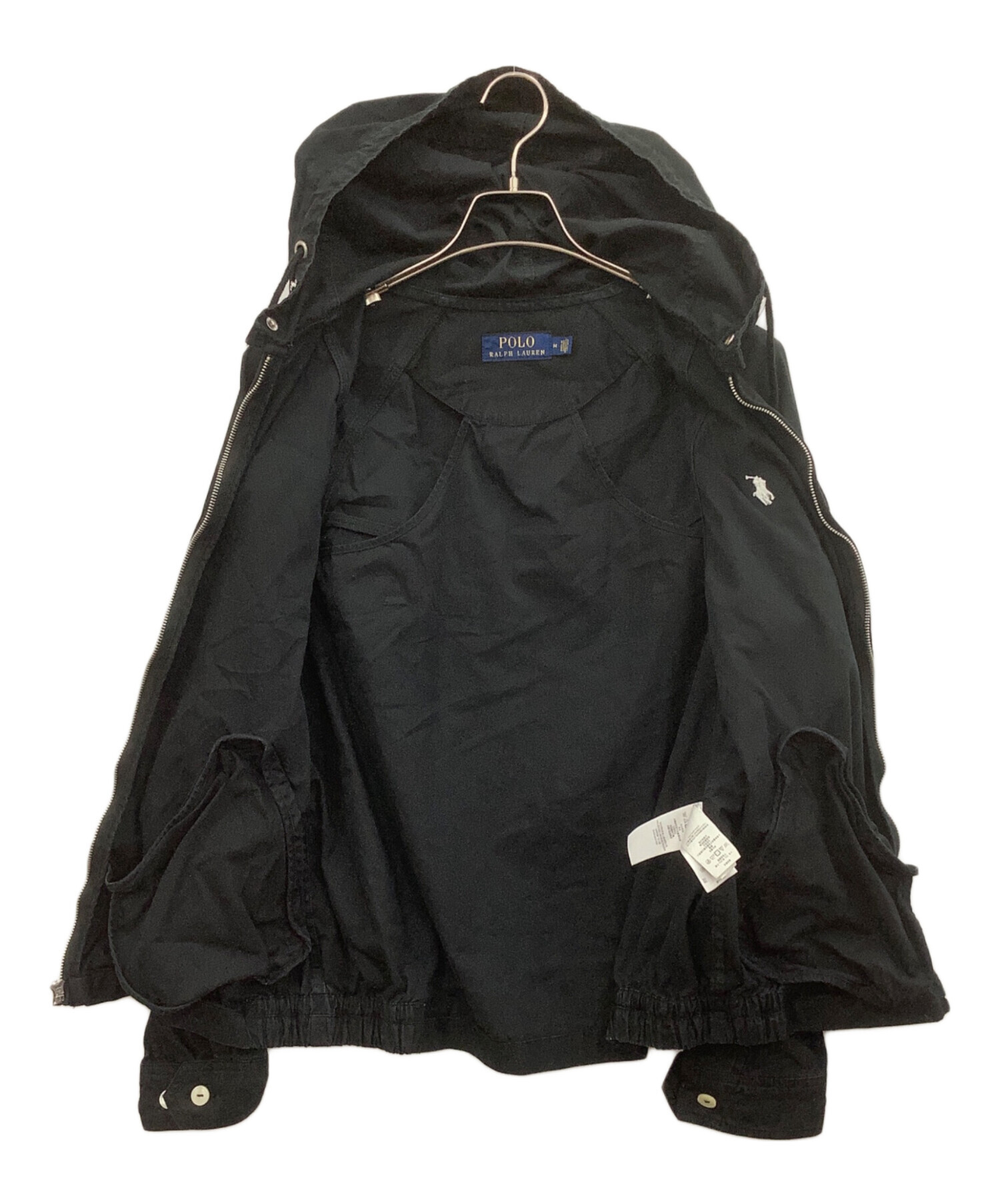 【ほぼ未使用】 POLO ラルフローレン 黒 ジャケット M 中古・古着通販】POLO RALPH LAUREN (ポロ・ラルフローレン