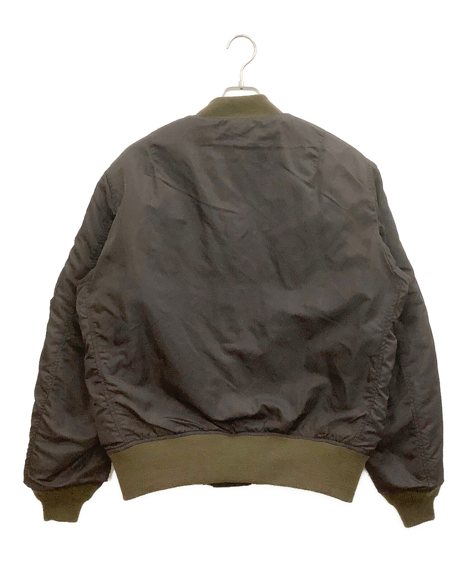 中古・古着通販】AVIREX (アヴィレックス) MA-1ジャケット ブラウン 