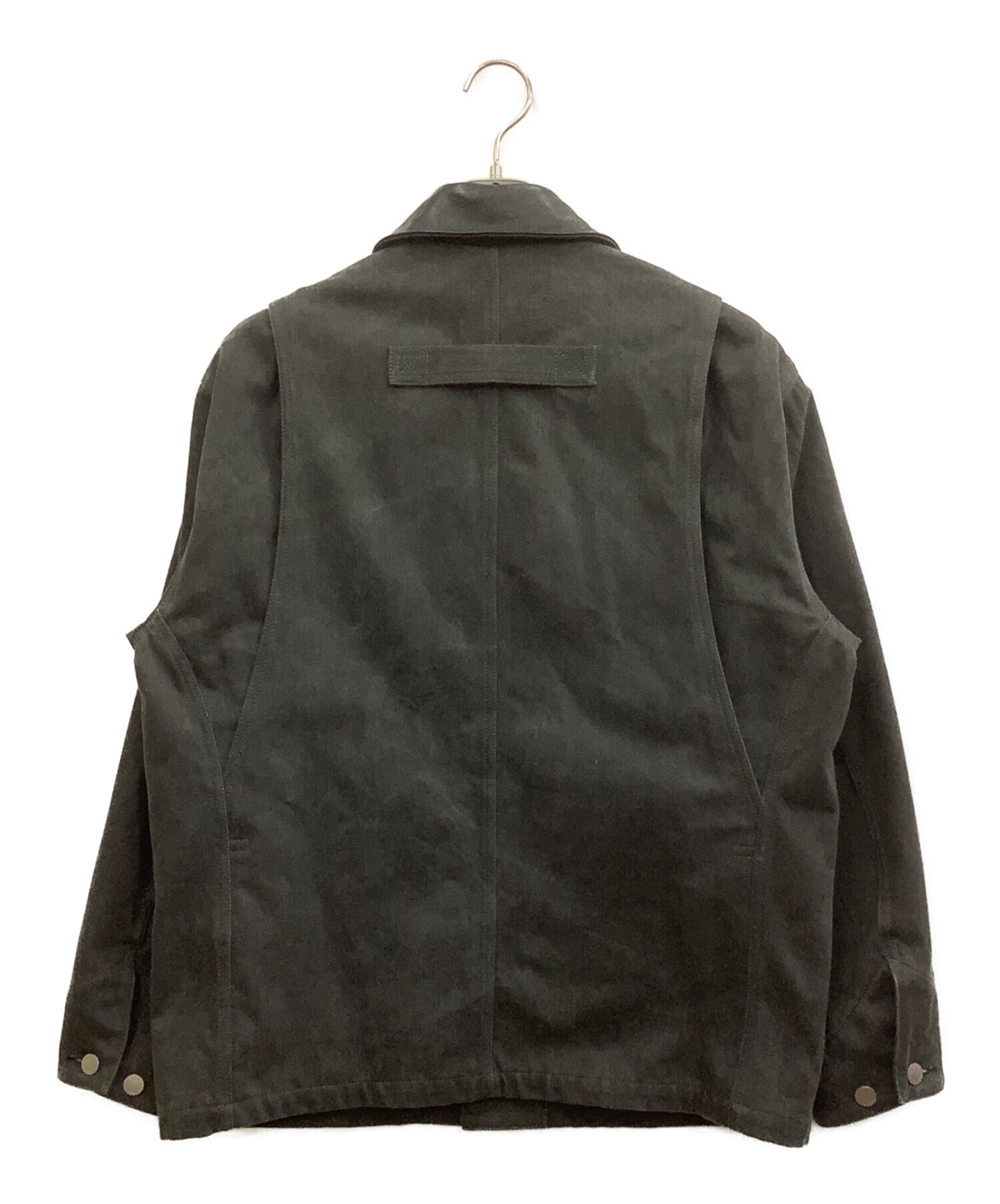 中古・古着通販】jieda (ジエダ) デニムジャケット ブラック サイズ:2