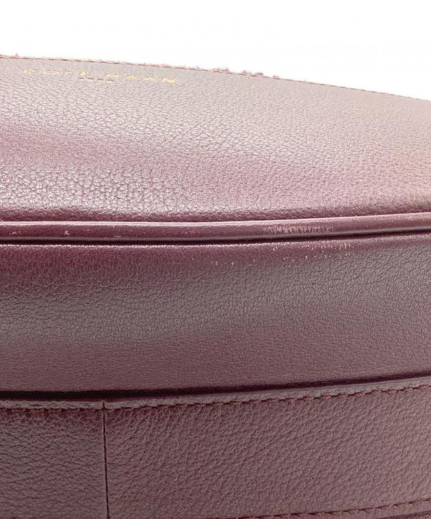 COLE HAAN レザー ハンドバッグ 裏地紫 茶色 RG395 中古・古着通販】COLE HAAN (コールハーン) ワンショルダーバッグ
