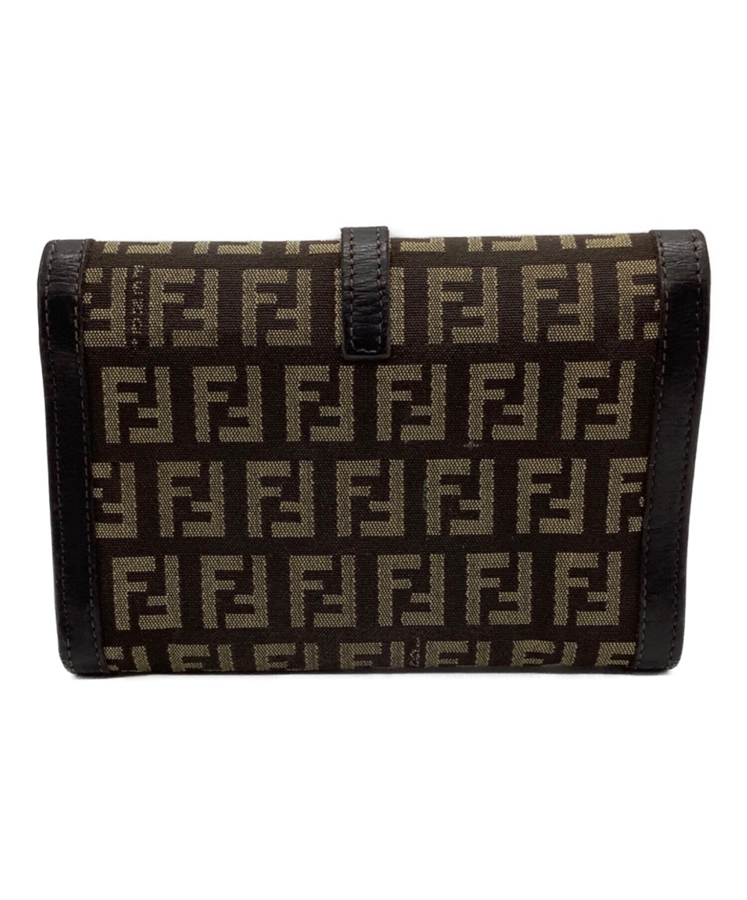 FENDI 三つ折り財布 ブラウン　新品未使用 中古・古着通販】FENDI (フェンディ) 3つ折り財布 ブラウン｜ブランド