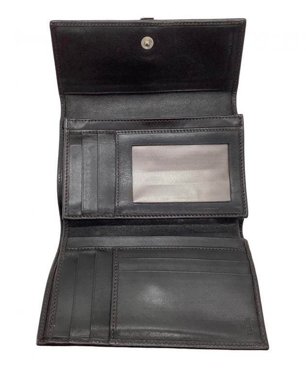 中古・古着通販】FENDI (フェンディ) 3つ折り財布 ブラウン｜ブランド