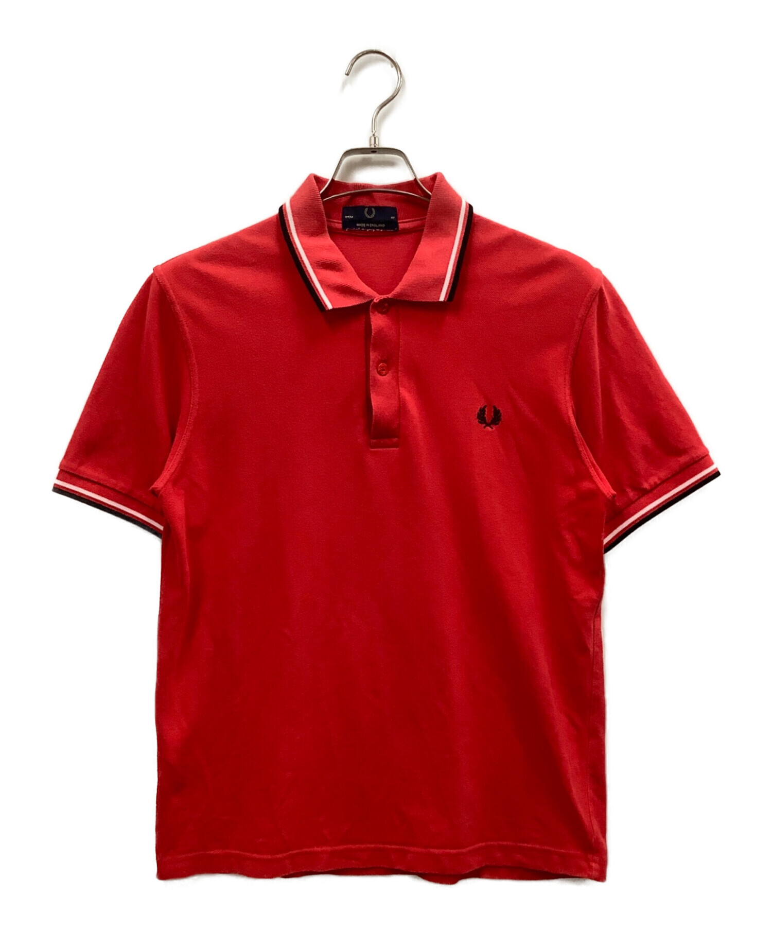 激レア✨FRED PERRY × Peter Blake コラボ ポロシャツ 赤 中古・古着通販】FRED PERRY (フレッドペリー) ポロシャツ レッド