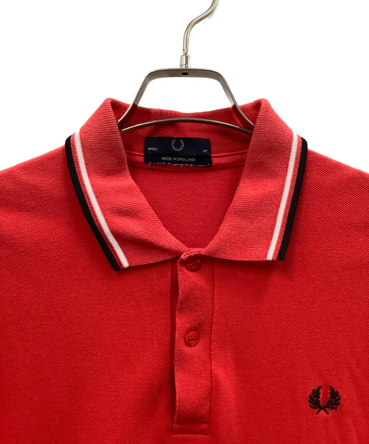 中古・古着通販】FRED PERRY (フレッドペリー) ポロシャツ レッド