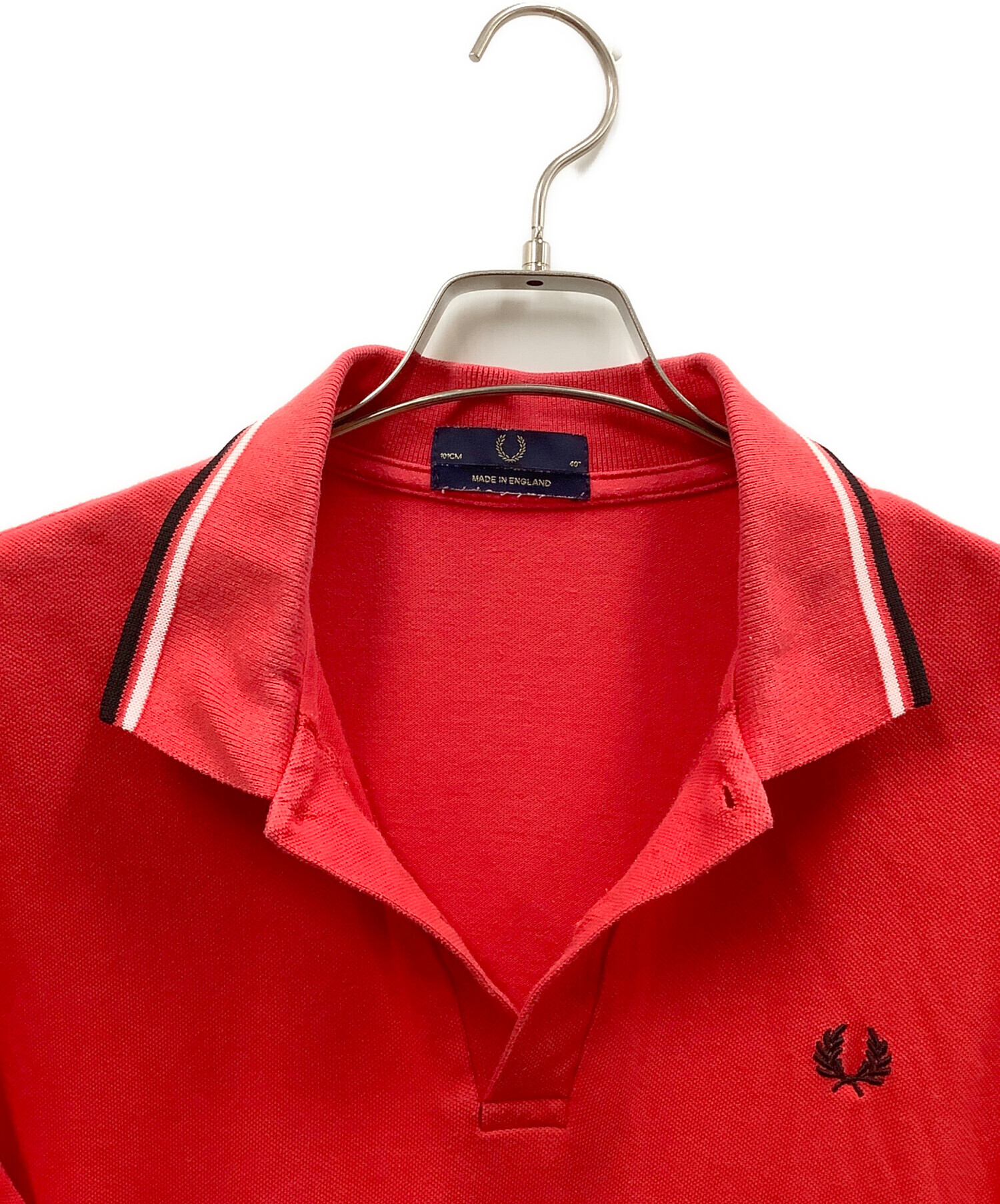 中古・古着通販】FRED PERRY (フレッドペリー) ポロシャツ レッド