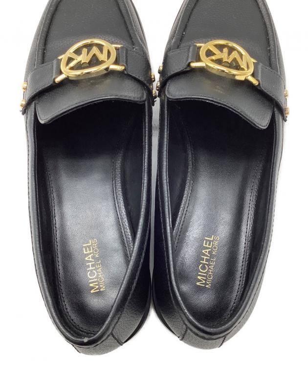 中古・古着通販】MICHAEL KORS (マイケルコース) ローファー ブラック