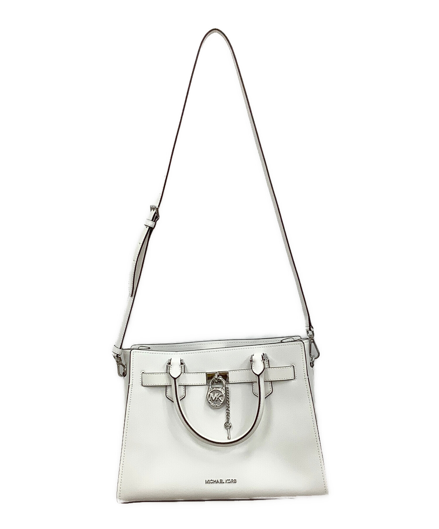 中古・古着通販】MICHAEL KORS (マイケルコース) 2WAYバッグ ホワイト 