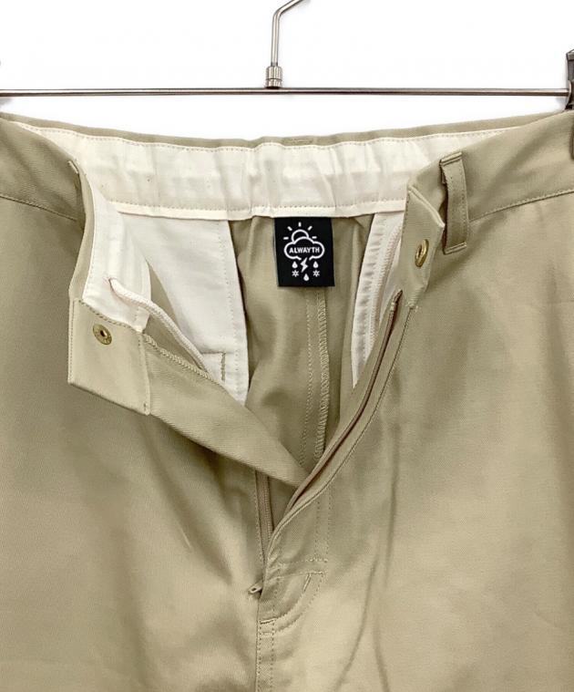 中古・古着通販】ALWAYTH (オールウェイズ) パンツ ベージュ サイズ:L
