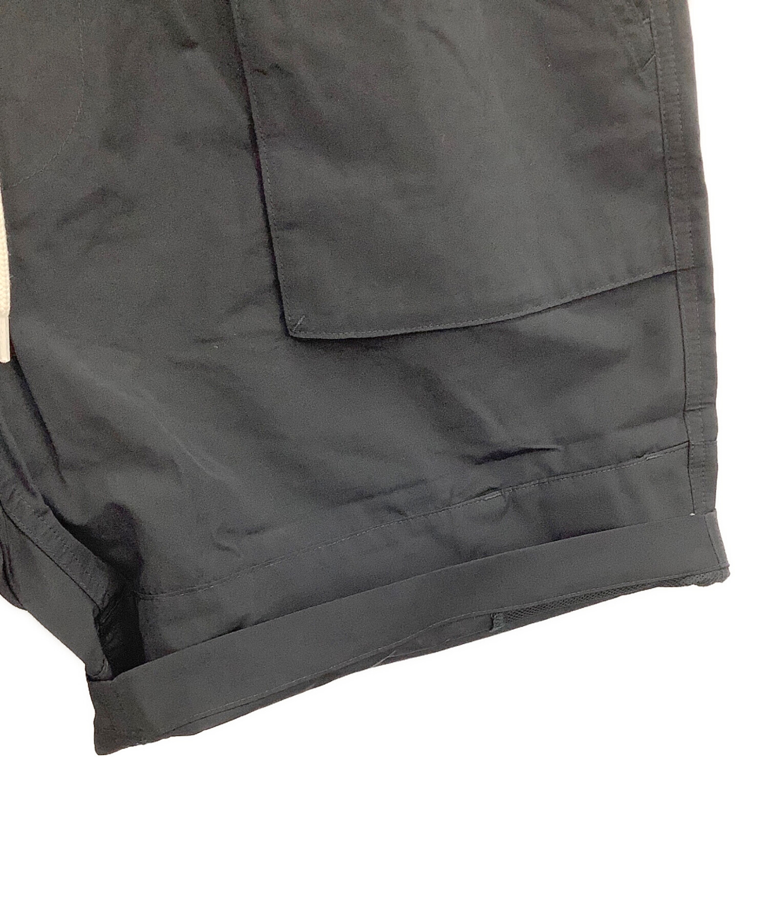 中古・古着通販】ALWAYTH (オールウェイズ) ハーフパンツ ブラック