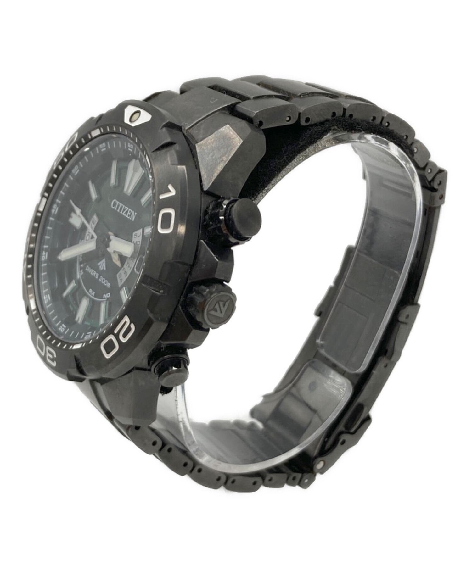 中古・古着通販】CITIZEN (シチズン) 腕時計 ブラック｜ブランド・古着 