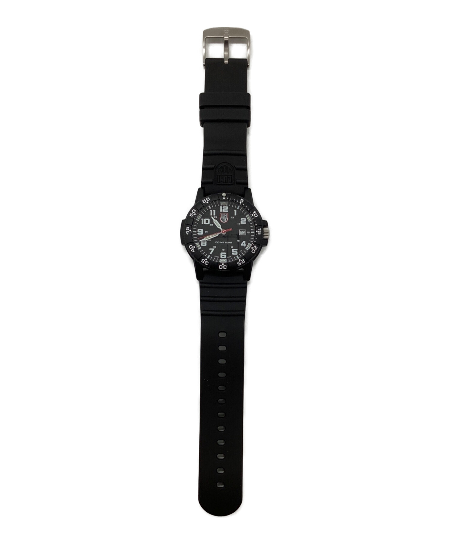 早い者勝ち　LUMINOX ルミノックス　ミリタリー腕時計 ブラック　中古 中古・古着通販】LUMINOX (ルミノックス) 腕時計 ブラック｜ブランド