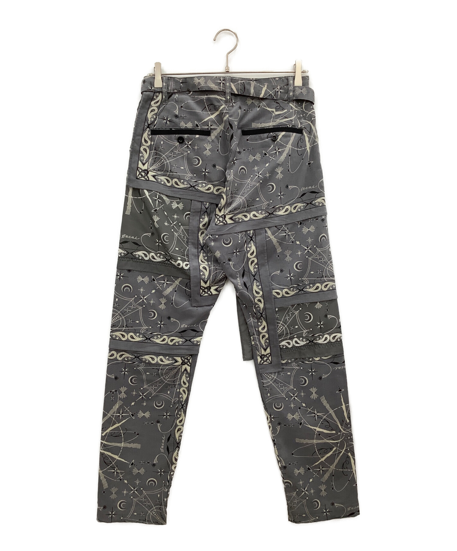中古・古着通販】sacai (サカイ) Dr.Woo バンダナプリントパンツ