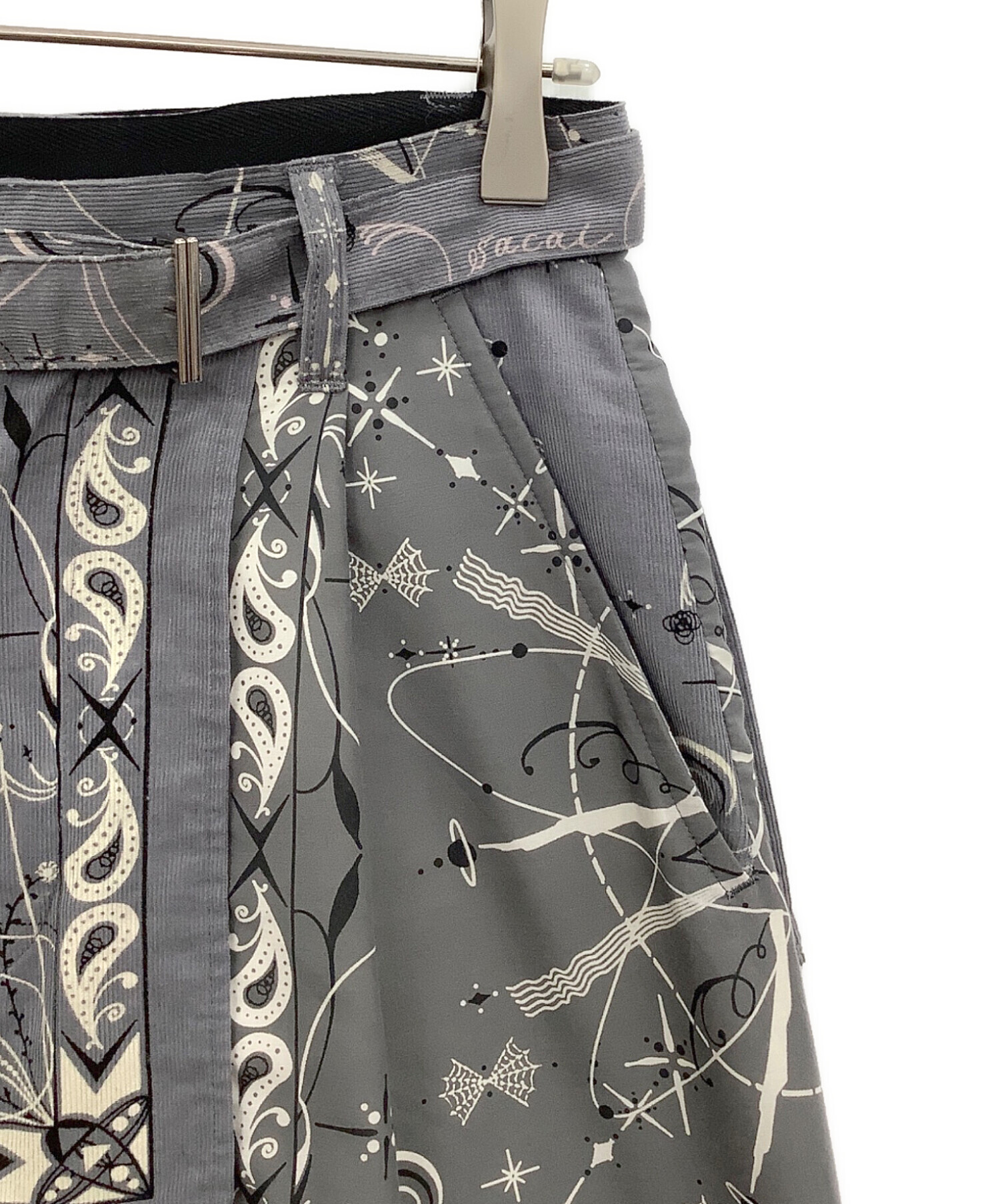 中古・古着通販】sacai (サカイ) Dr.Woo バンダナプリントパンツ