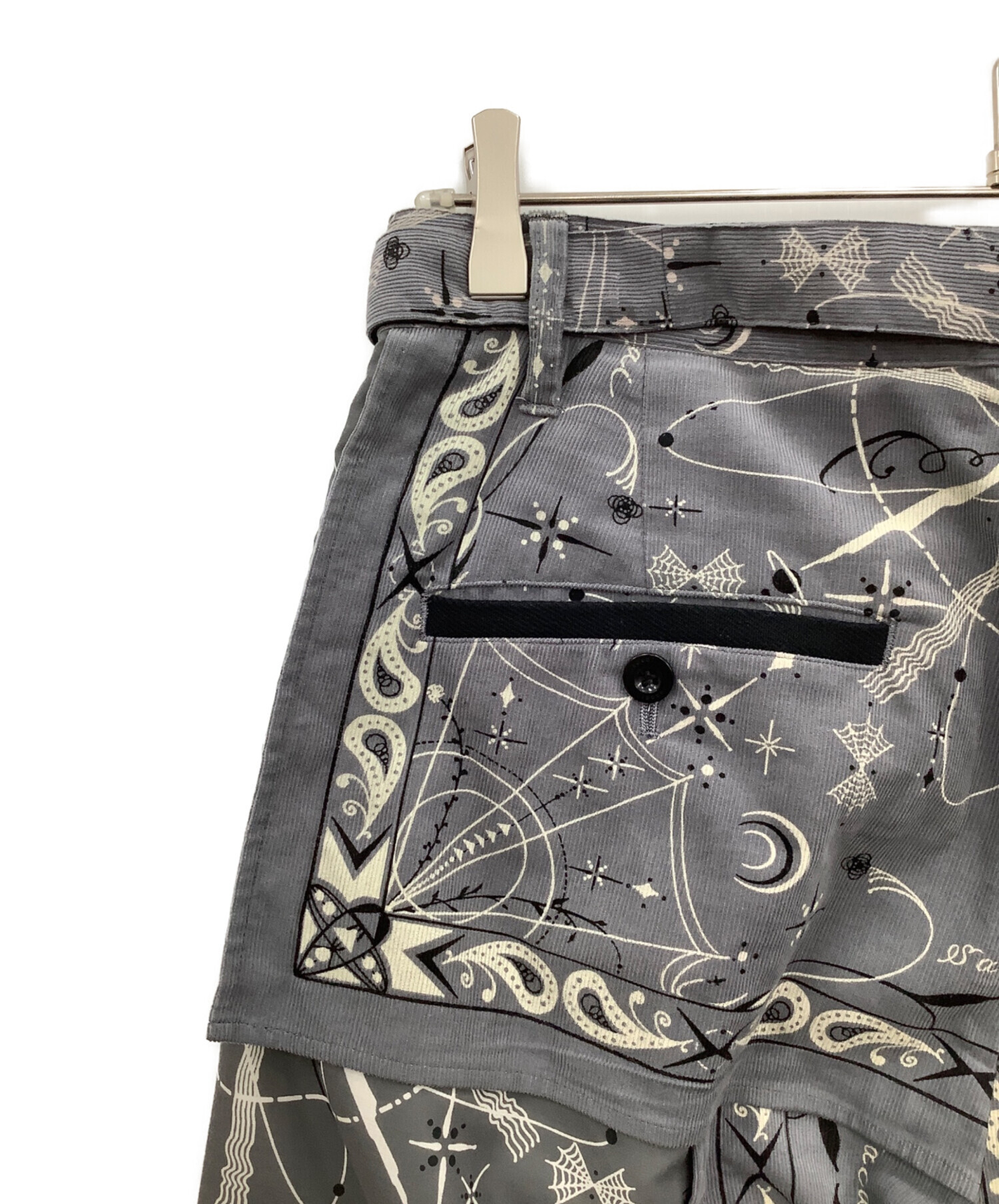 中古・古着通販】sacai (サカイ) Dr.Woo バンダナプリントパンツ
