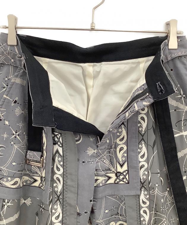中古・古着通販】sacai (サカイ) Dr.Woo バンダナプリントパンツ