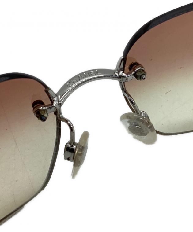 中古・古着通販】CHANEL (シャネル) サングラス ブラウン×ベージュ