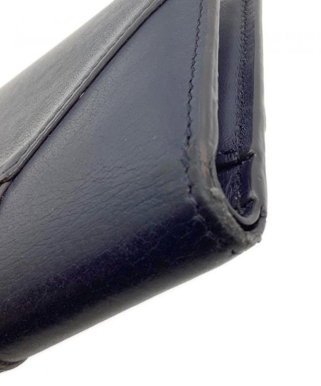 中古・古着通販】LOEWE (ロエベ) 2つ折り財布 ネイビー｜ブランド