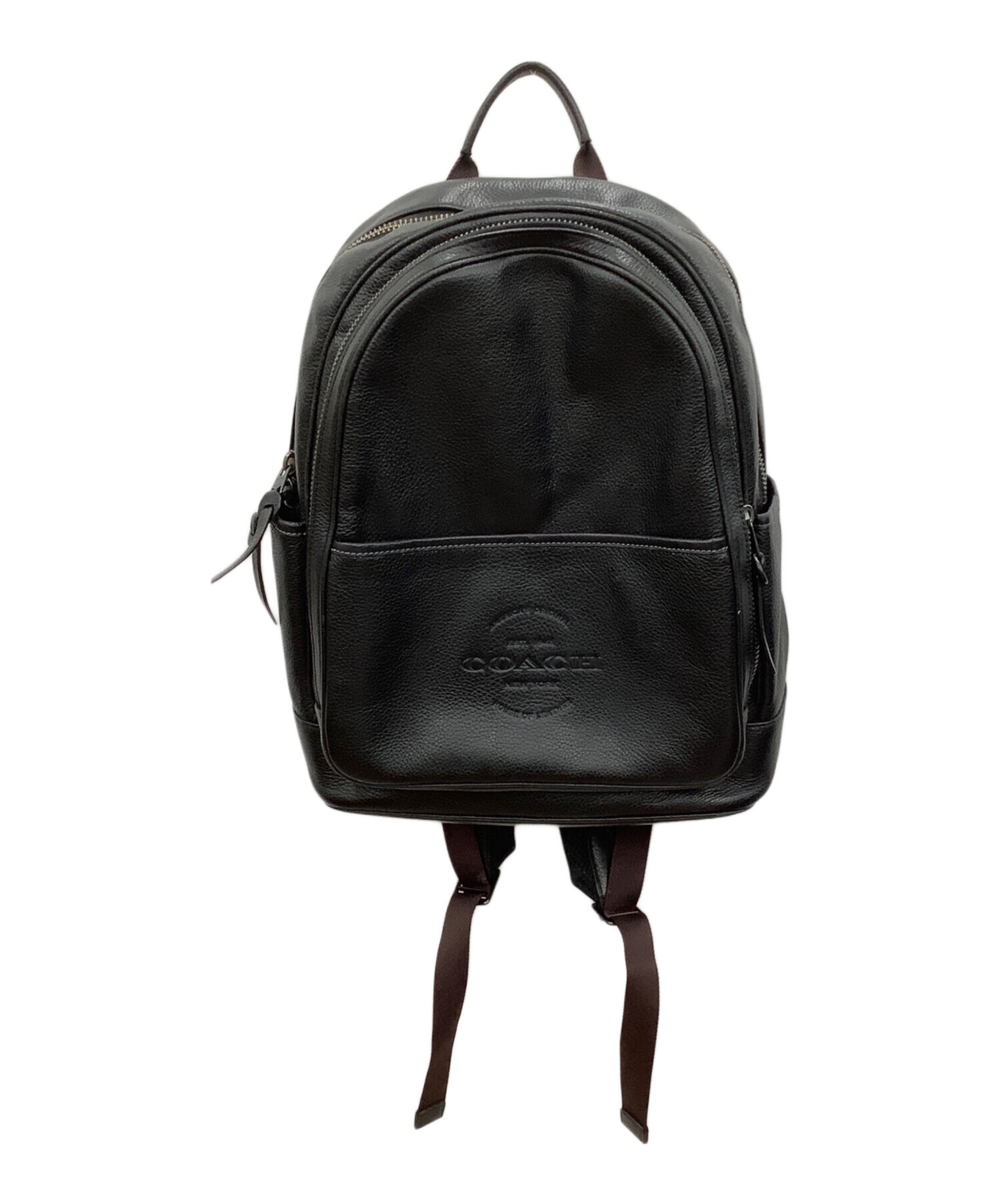 中古・古着通販】COACH (コーチ) トンプソンバックパック ブラック