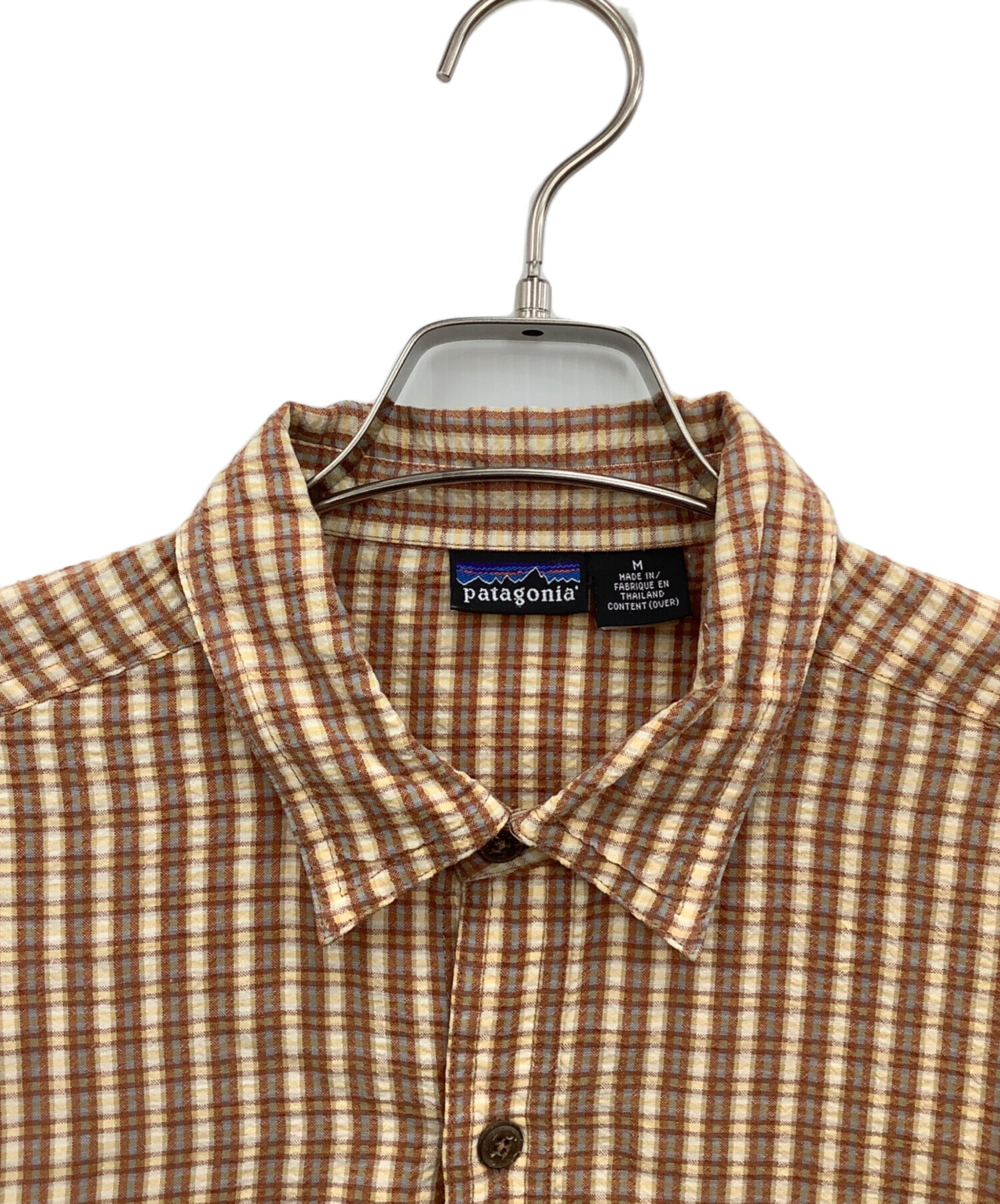中古・古着通販】Patagonia (パタゴニア) 半袖シャツ オレンジ
