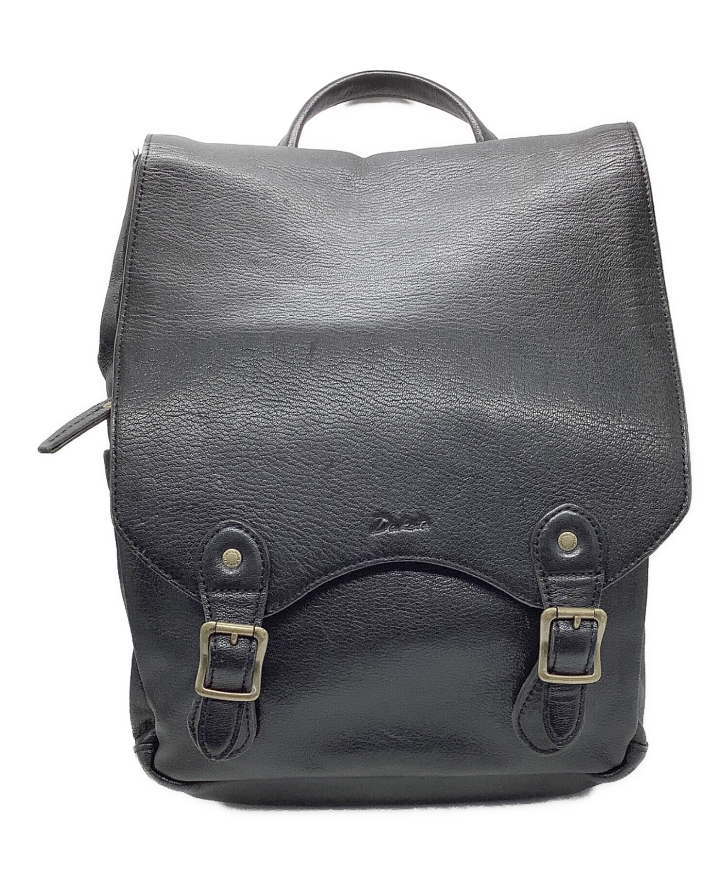 中古・古着通販】Dakota (ダコタ) レザーリュック ブラック｜ブランド