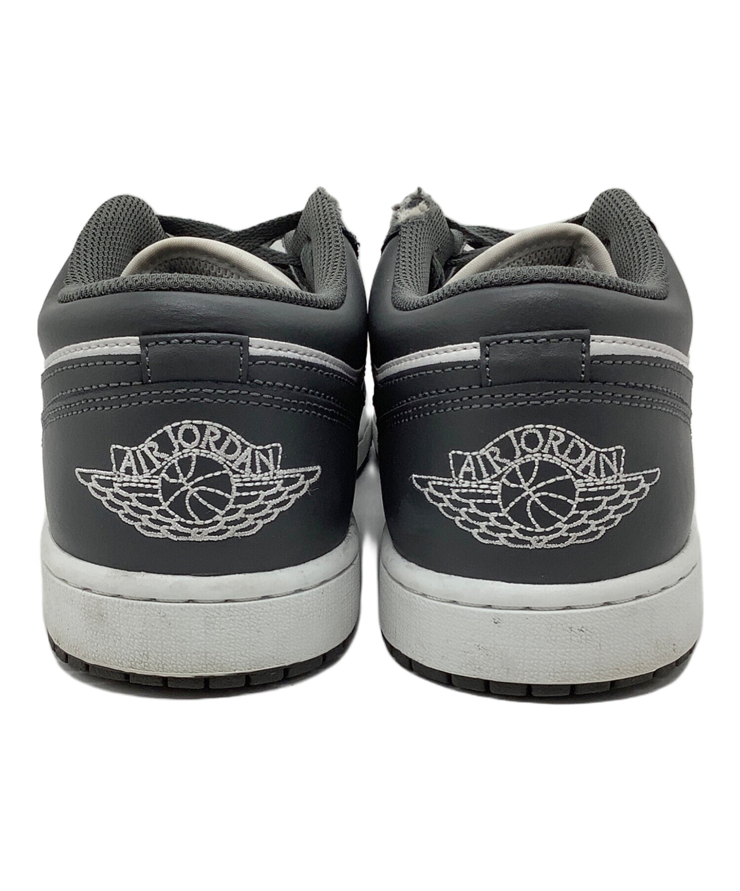 中古・古着通販】NIKE (ナイキ) ローカットスニーカー グレー×ホワイト