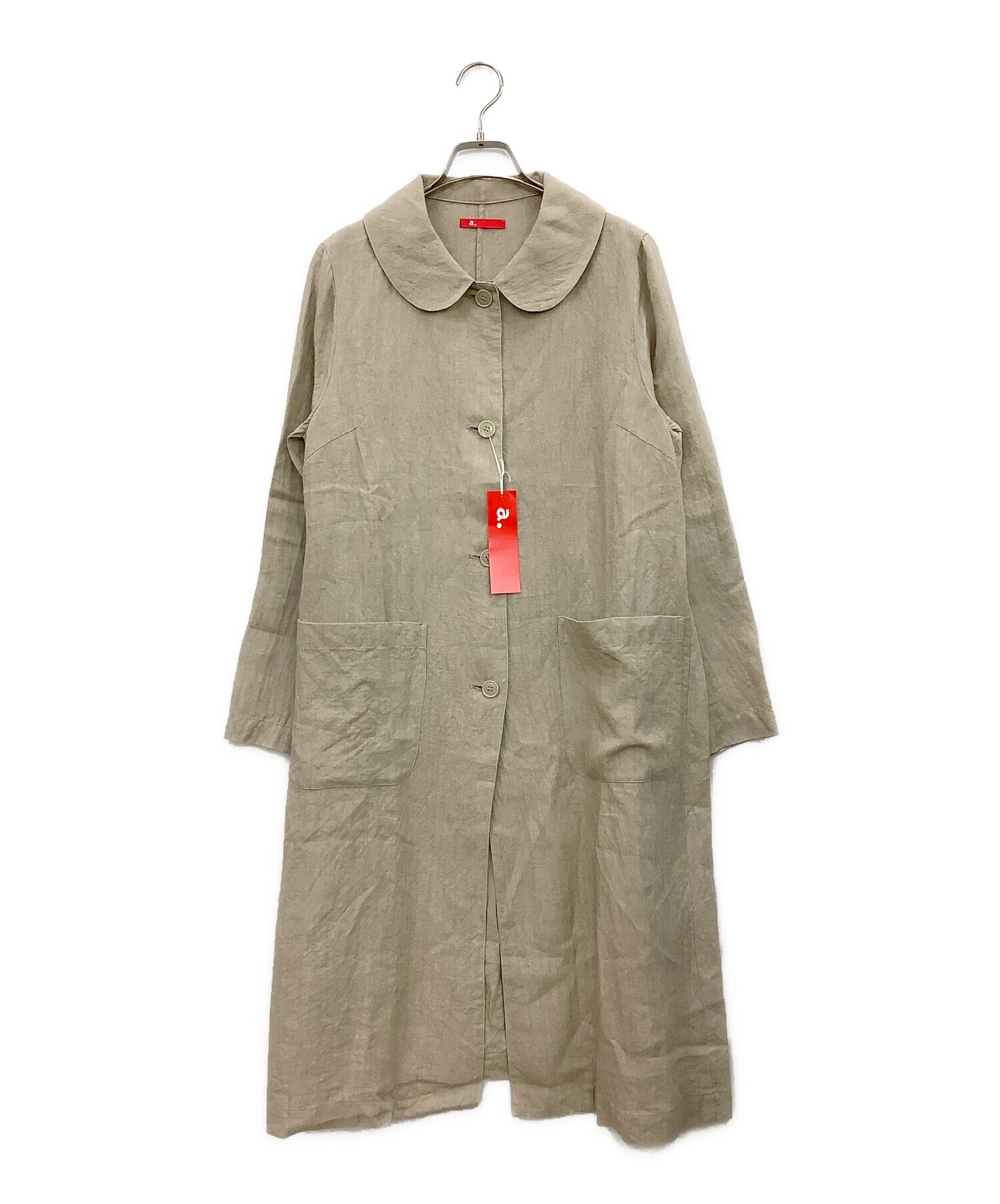 中古・古着通販】a. (エードット) コート ベージュ サイズ:M｜ブランド