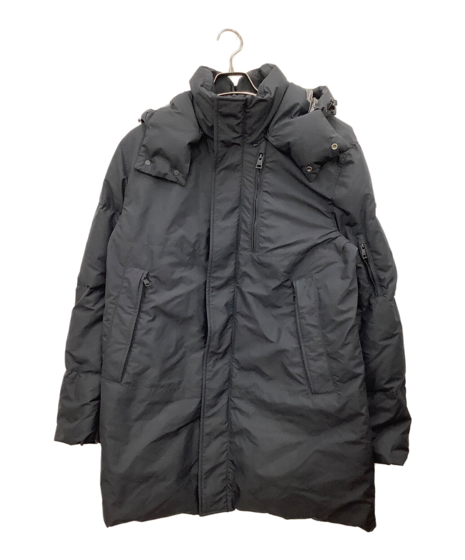 中古・古着通販】DUNO (デュノ) ダウンコート ブラック サイズ:46