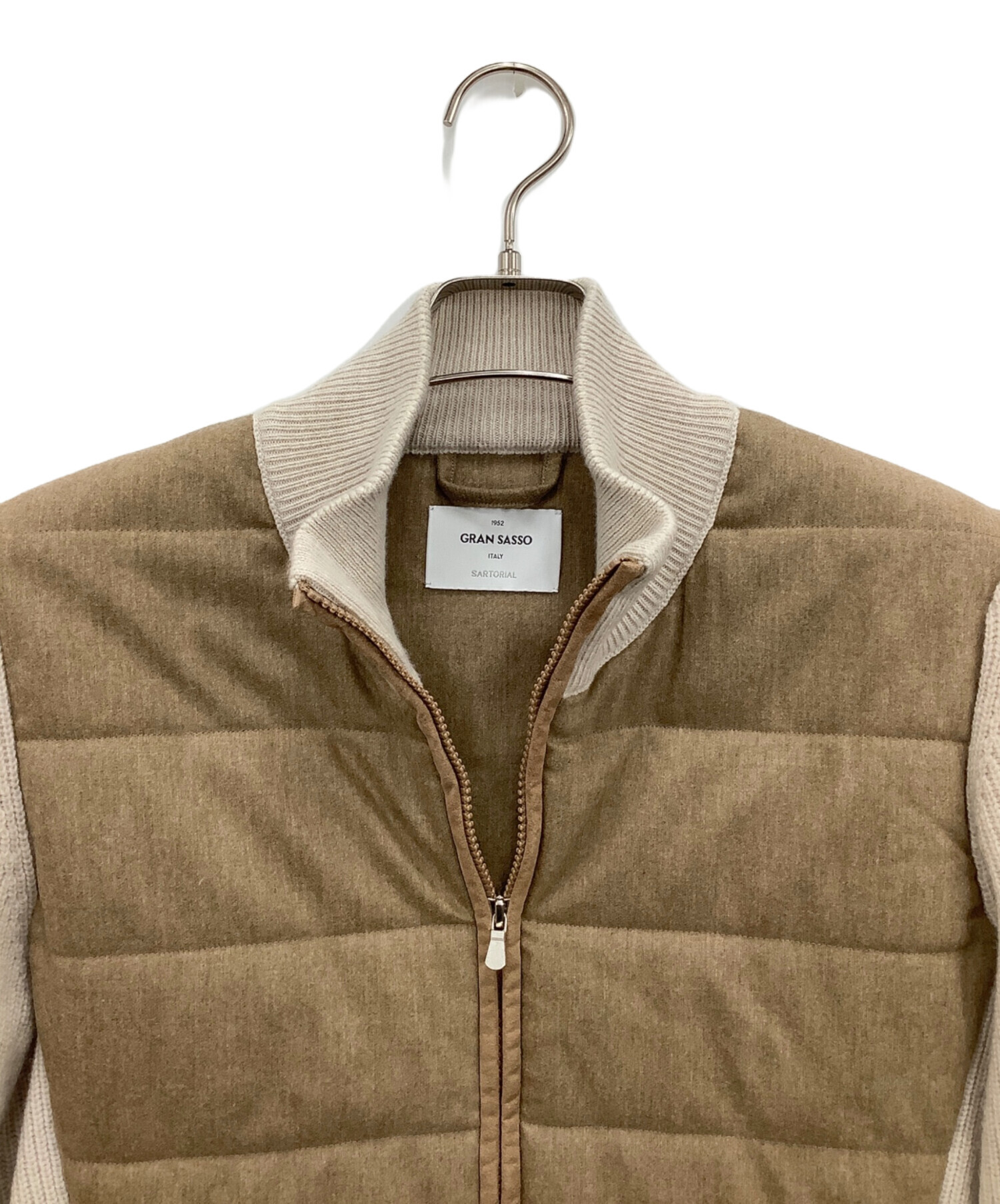 中古・古着通販】GRAN SASSO (グランサッソ) ニットジャケット