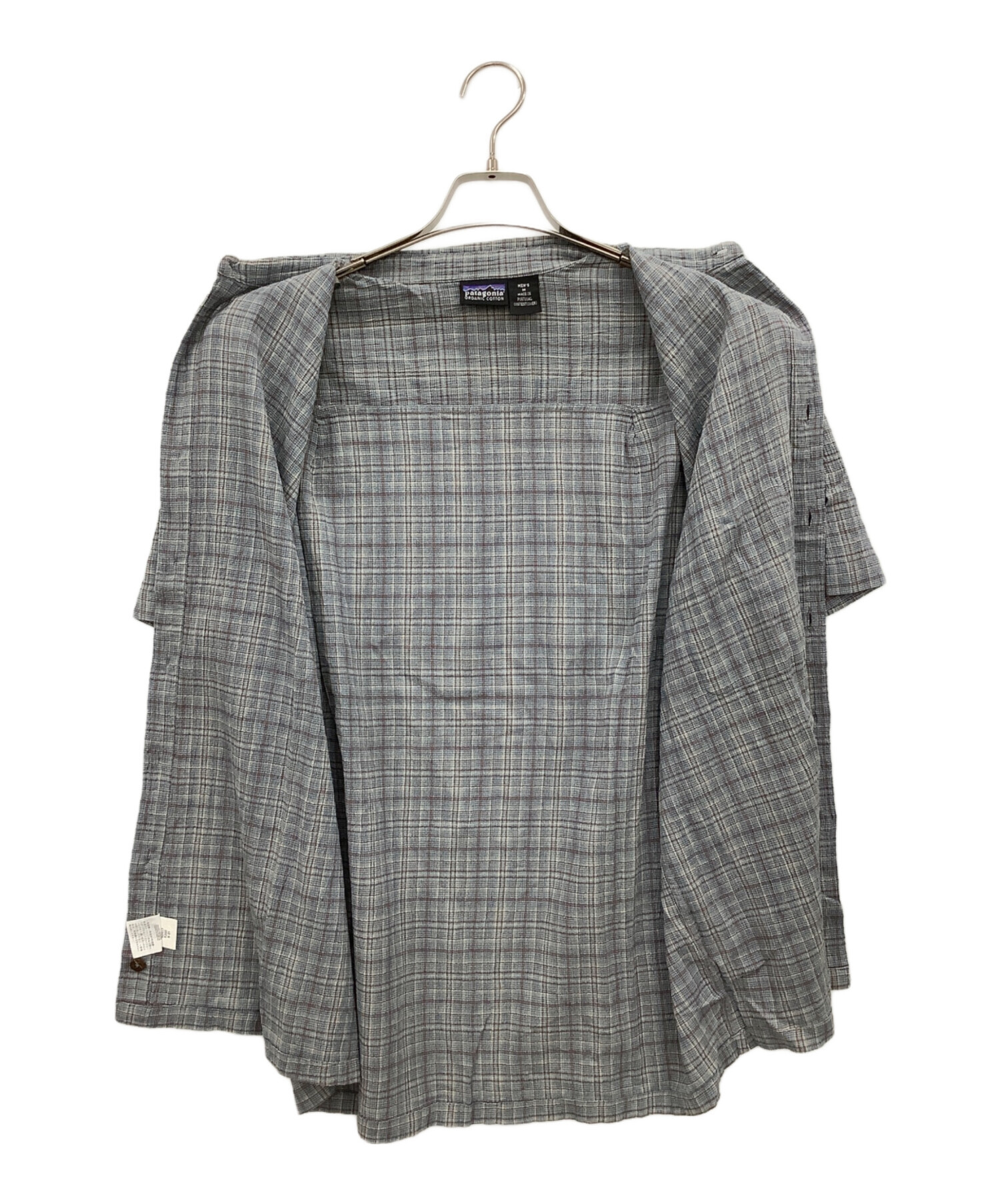 中古・古着通販】Patagonia (パタゴニア) 半袖シャツ ネイビー サイズ