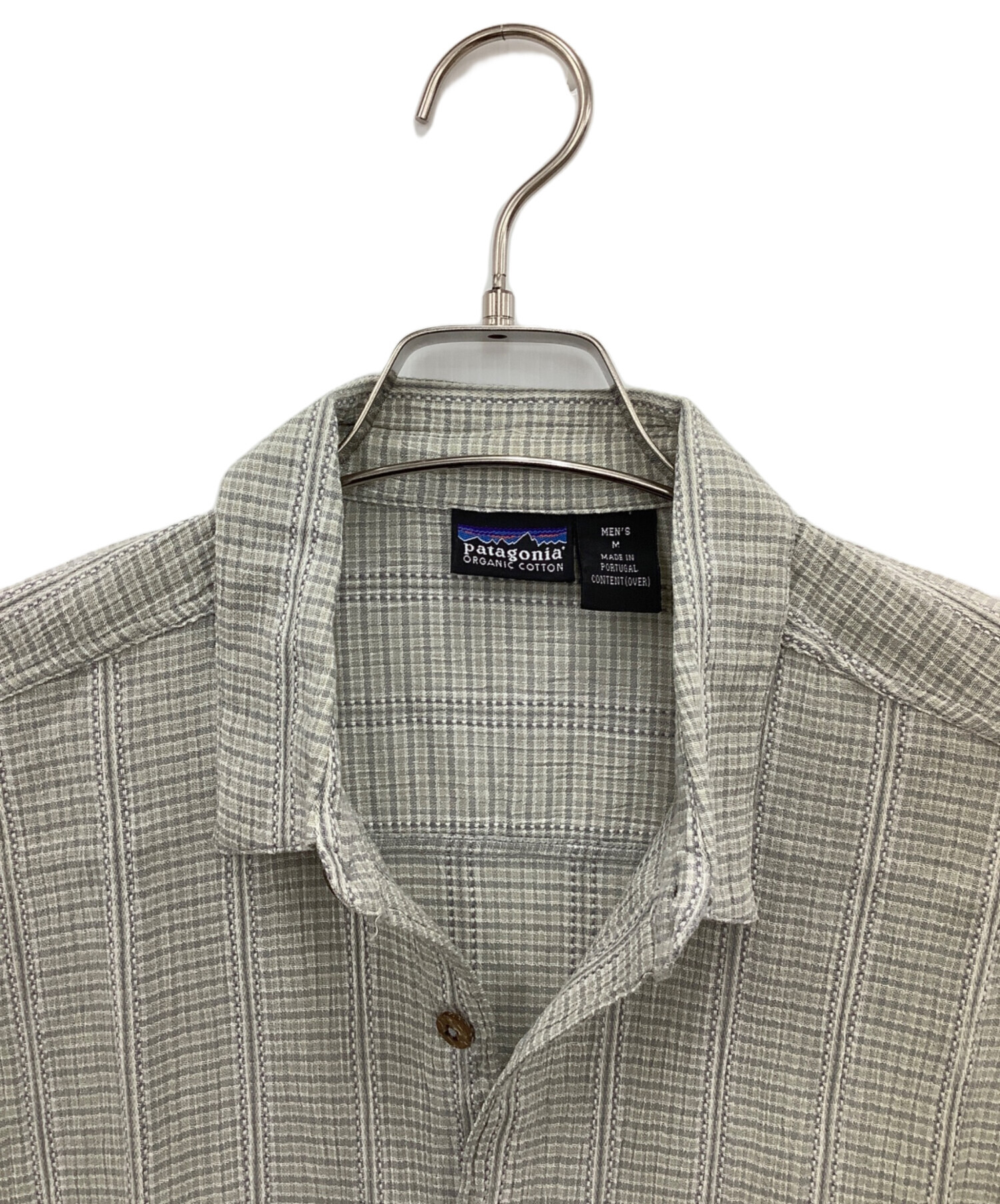Patagonia パタゴニア 半袖シャツ グレー M 中古・古着通販】Patagonia (パタゴニア) 半袖シャツ グレー サイズ:M