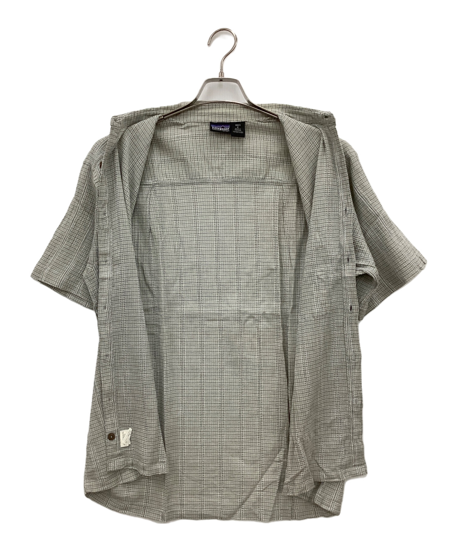 中古・古着通販】Patagonia (パタゴニア) 半袖シャツ グレー サイズ:M