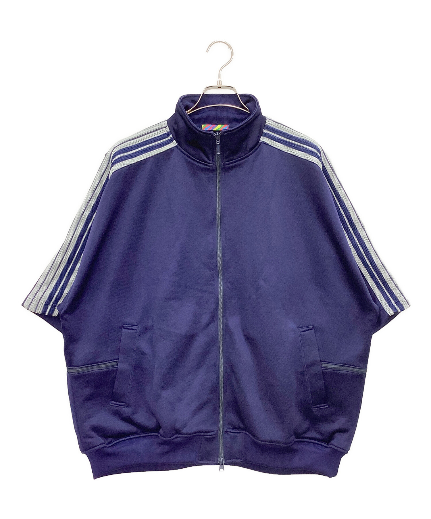 中古・古着通販】is-ness (イズネス) SHORT SLEEVE TRACK JACKET