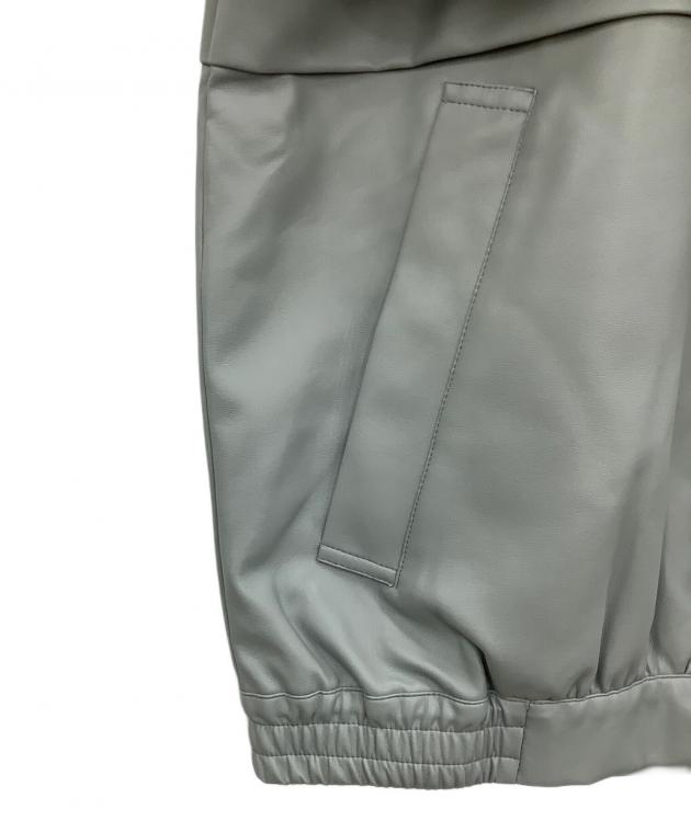 中古・古着通販】S/ile (シール) フェイクレザーブルゾン グレー