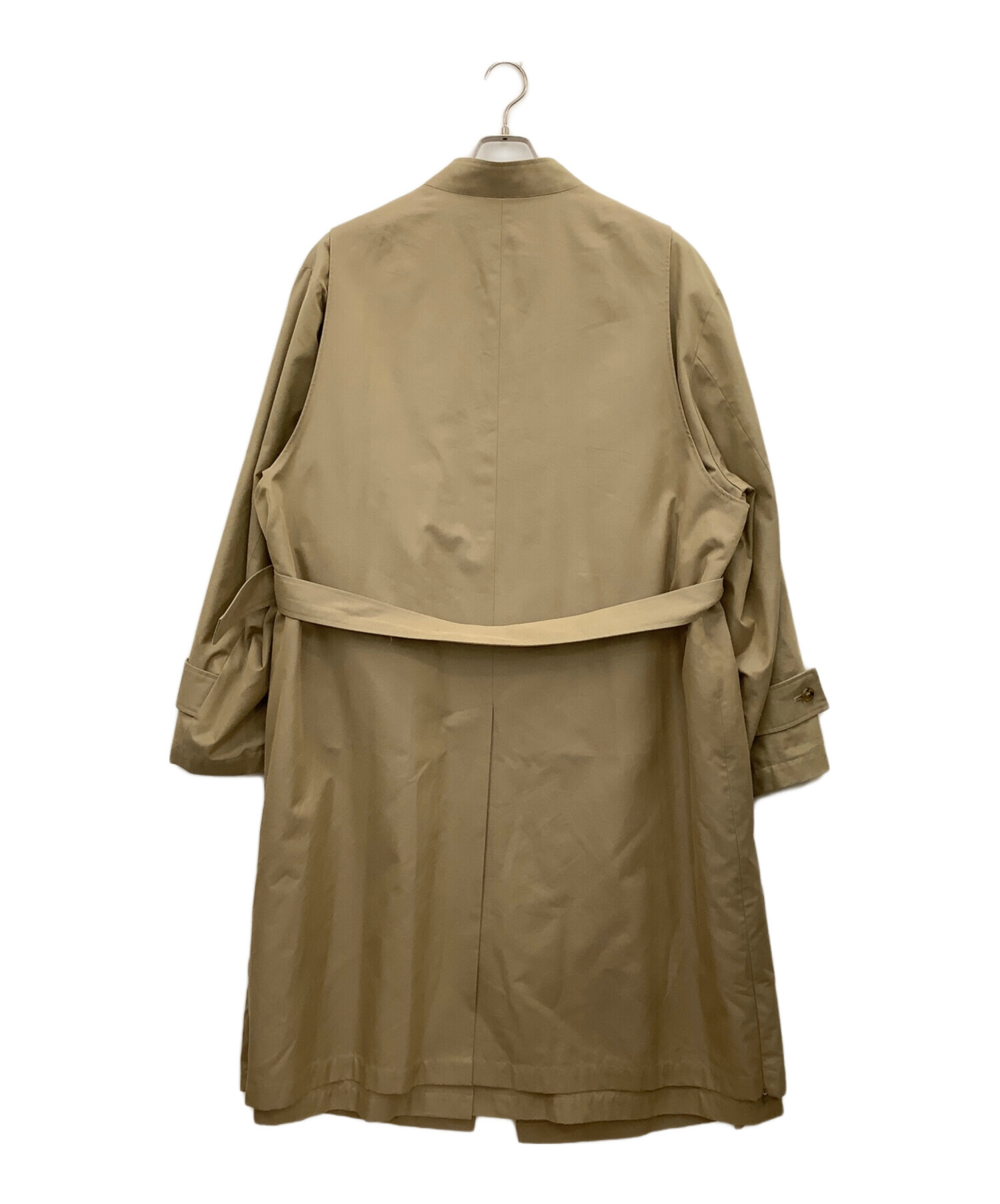 stein 19AW OVERSIZED LESS COAT Sサイズ 【中古】 中古・古着通販】ssstein (シュタイン) OVERSIZED LINEAR NO COLLAR