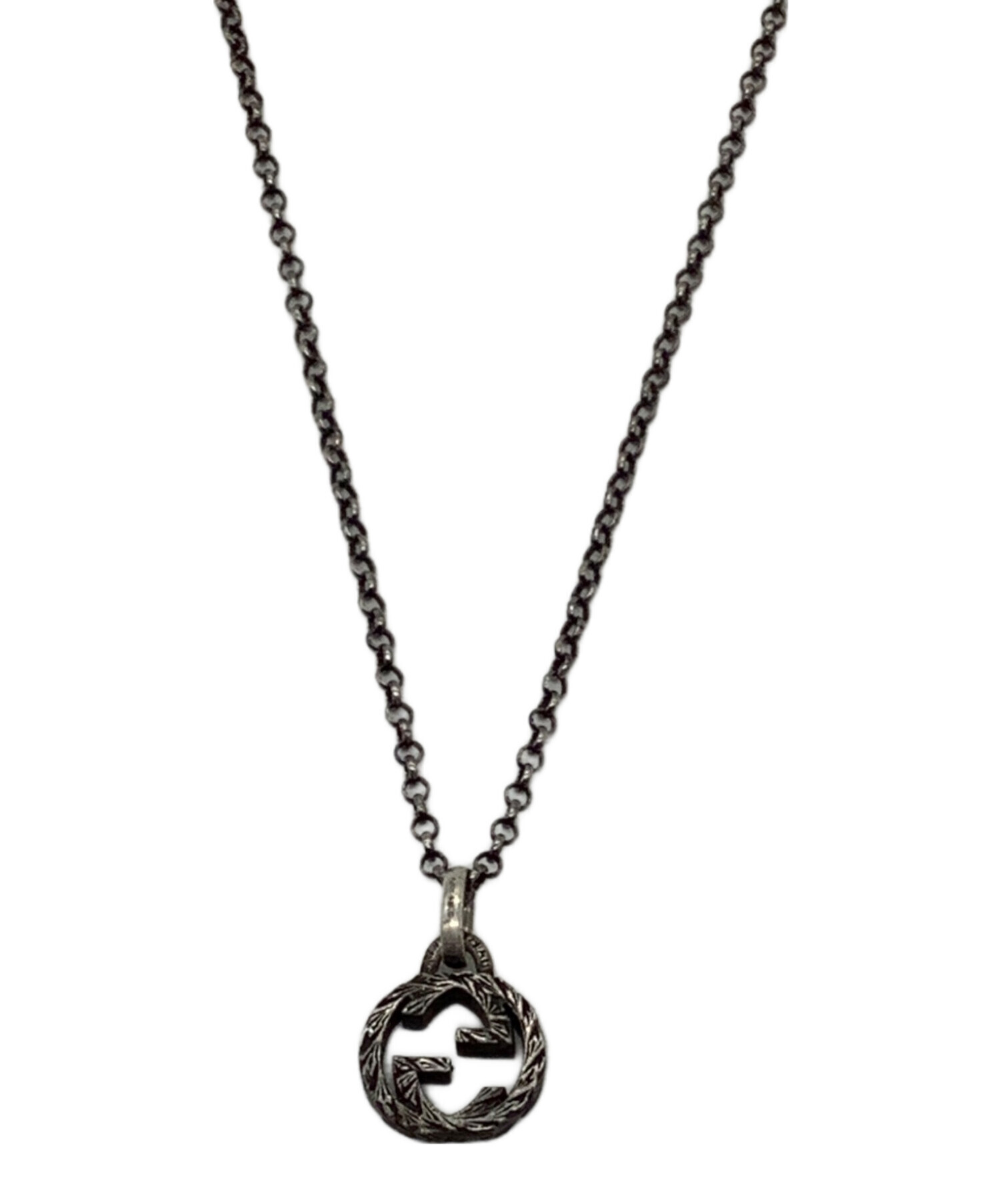 中古・古着通販】GUCCI (グッチ) インターロッキングG ネックレス