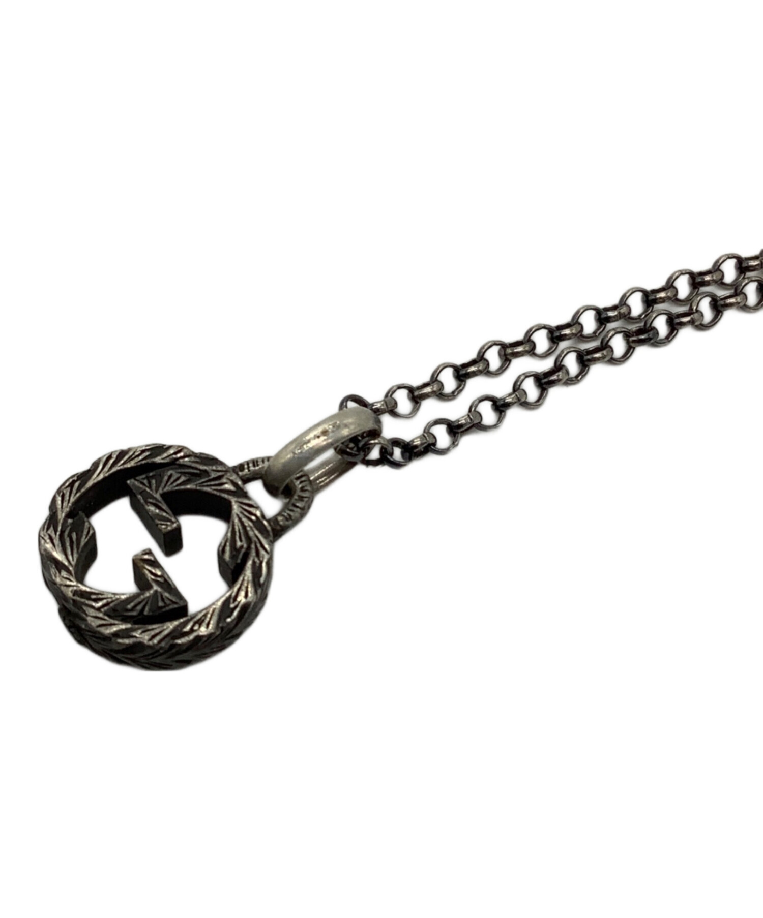 中古・古着通販】GUCCI (グッチ) インターロッキングG ネックレス