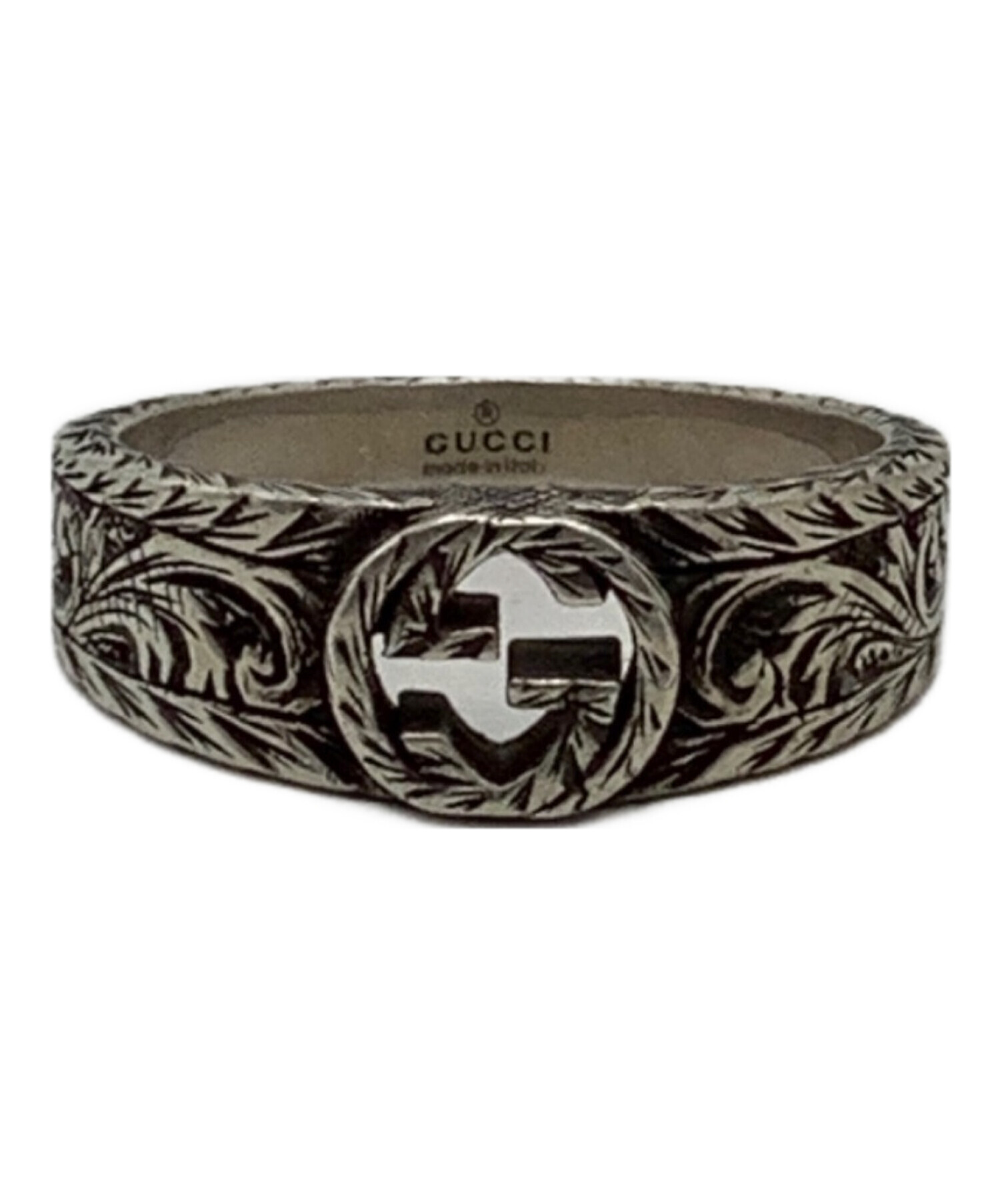 中古・古着通販】GUCCI (グッチ) インターロッキングGアラベスクリング