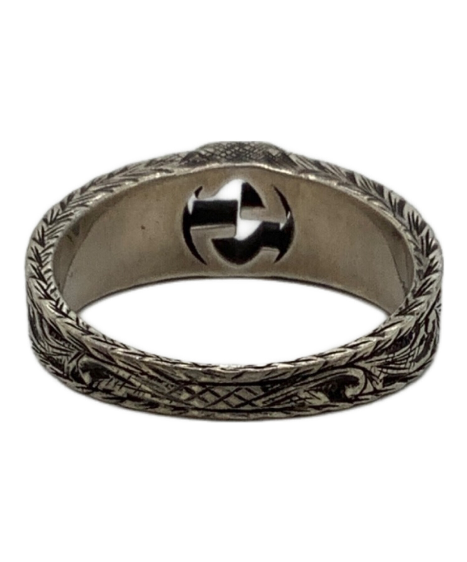 新品未使用 GUCCI インターロッキングG リング 中古・古着通販】GUCCI (グッチ) インターロッキングGアラベスクリング