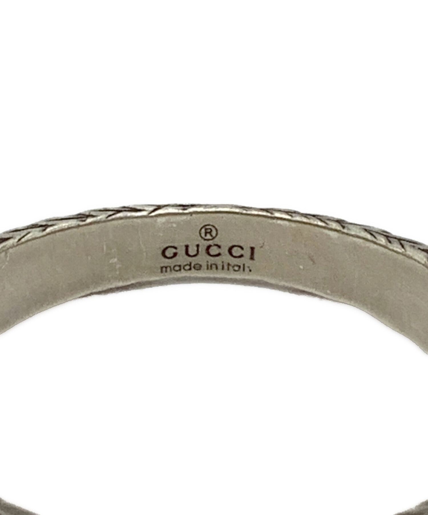 中古・古着通販】GUCCI (グッチ) インターロッキングGアラベスクリング