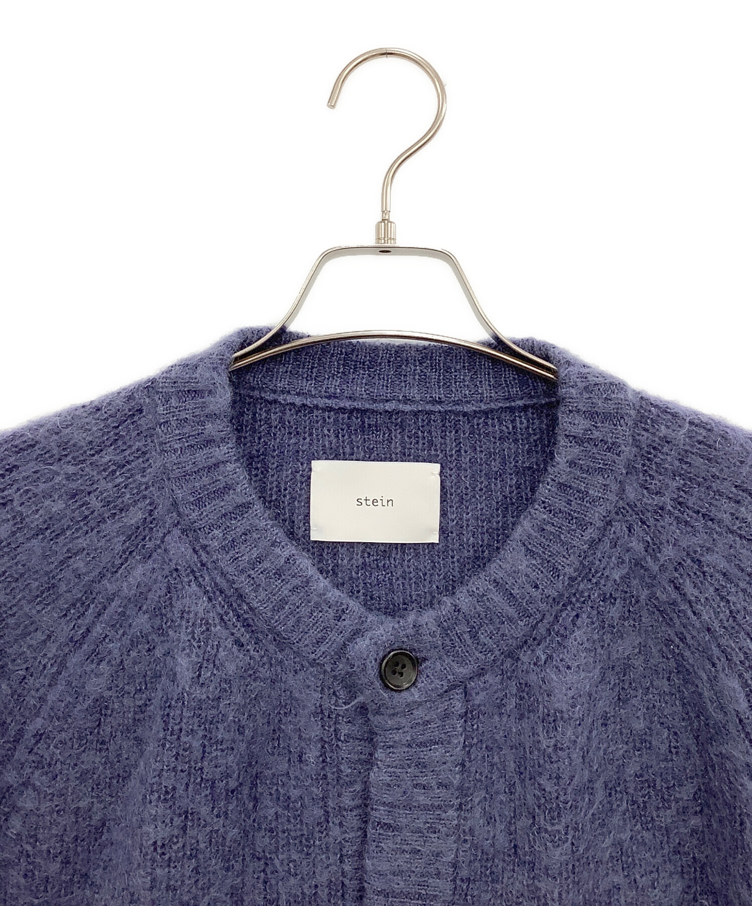 中古・古着通販】ssstein (シュタイン) KID MOHAIR KNIT CARDIGAN