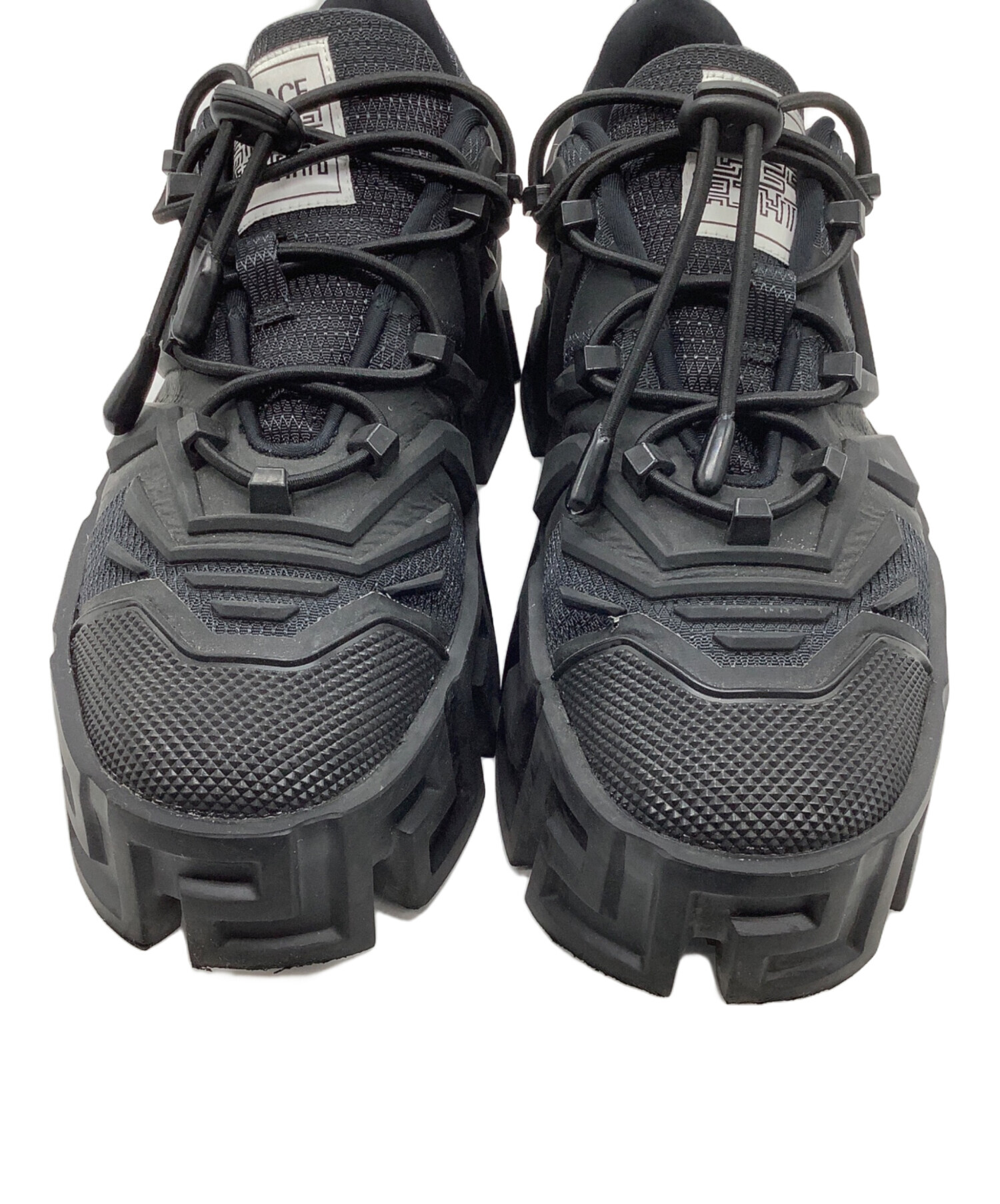 中古・古着通販】VERSACE (ヴェルサーチ) レースアップスニーカー 