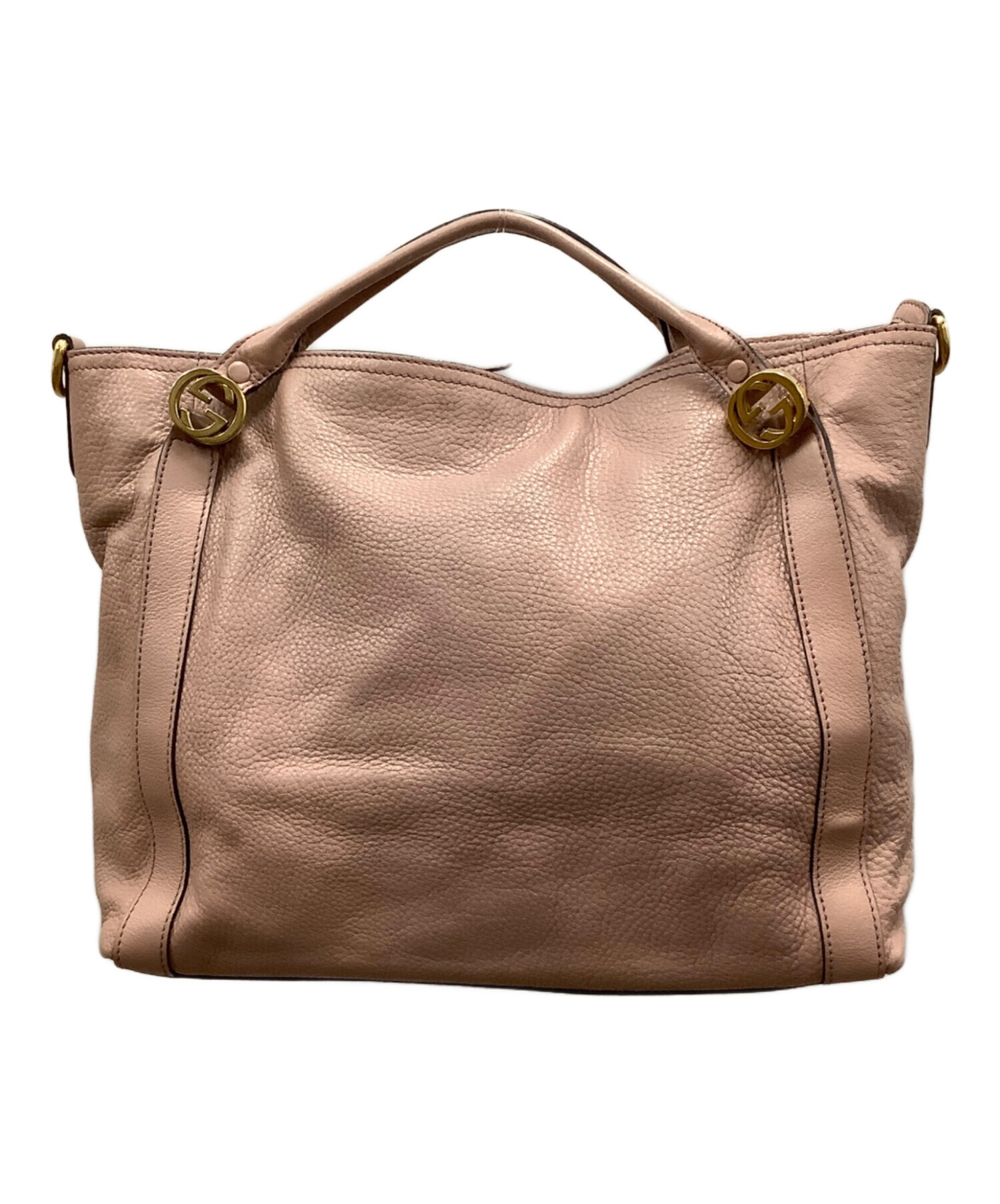中古・古着通販】GUCCI (グッチ) ショルダーバッグ ピンク｜ブランド