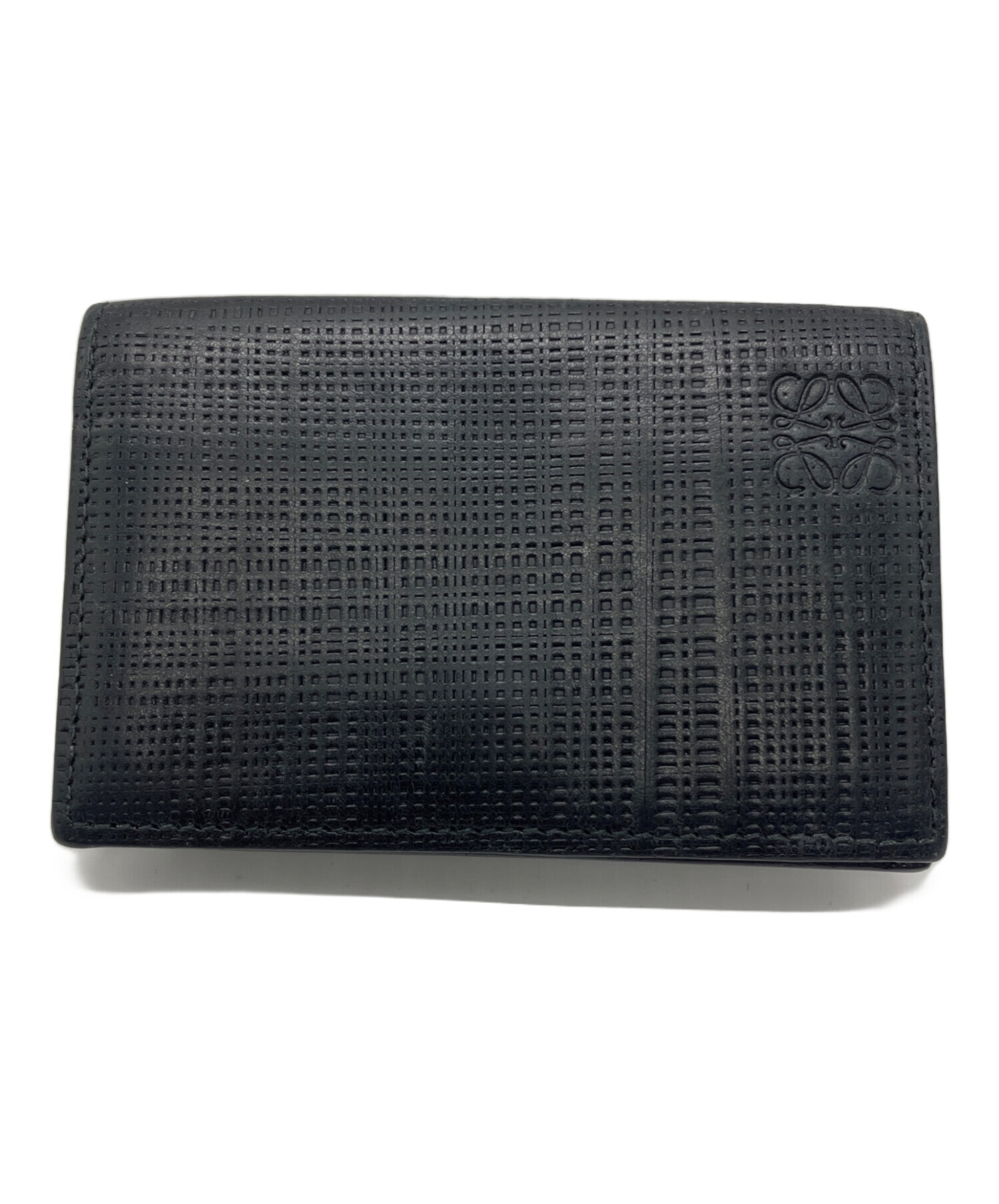 中古・古着通販】LOEWE (ロエベ) カードケース ブラック｜ブランド